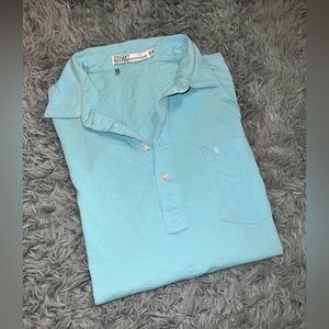 Criquet 100% Organic Cotton Polo Light Blue Large Slim Fit